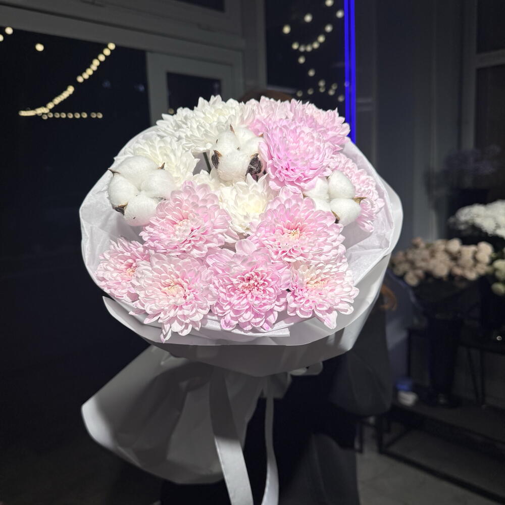 Нежный букет «Любить тебя тихо»