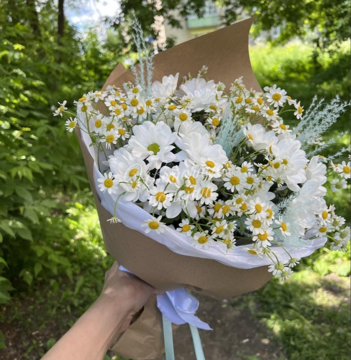 Букет «Нежность ромашек»