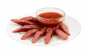 Топпинг к пицце: колбаски охотничьи