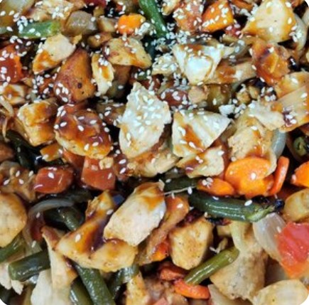 Курочка в соусе терияки