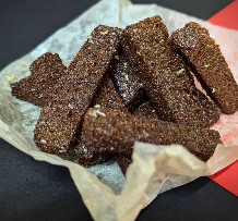 Гренки ржаные с чесноком