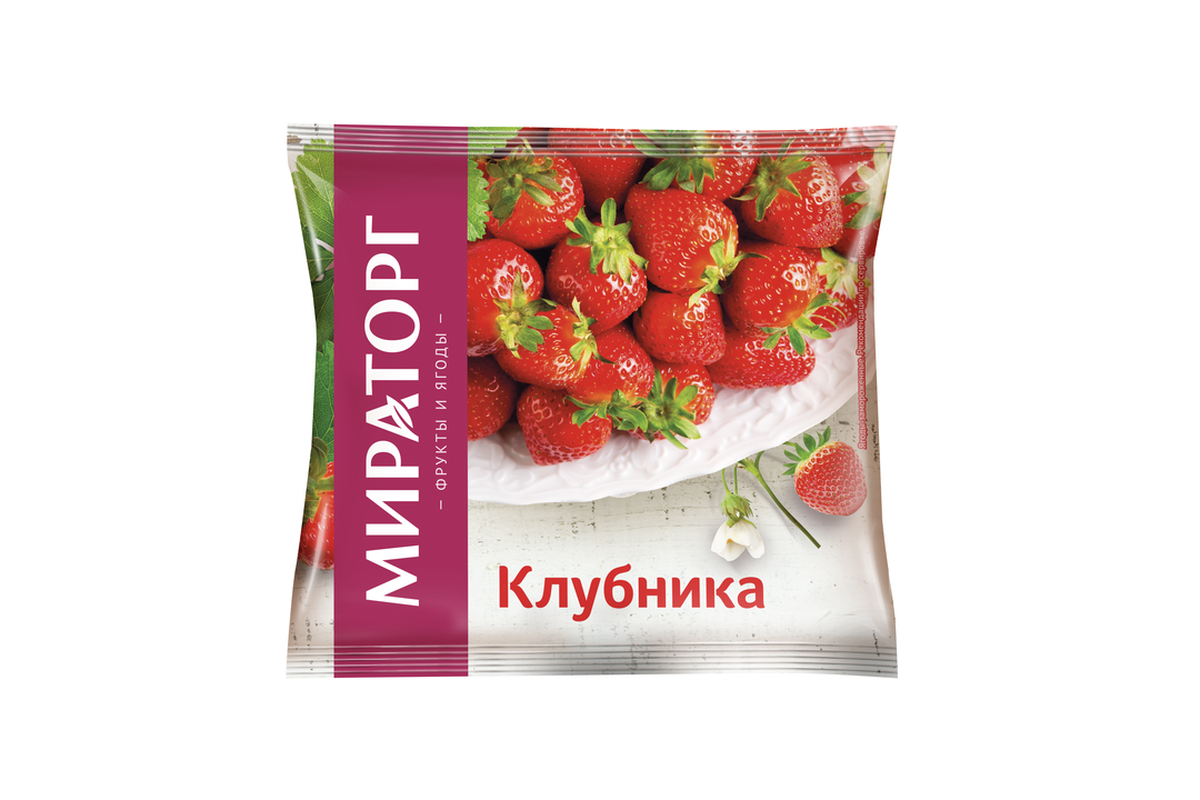 Клубника Мираторг замороженная 300 г(Продукт замороженный)