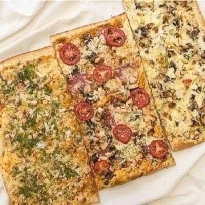 Пицца Maxi три вкуса с курицей 40/60 см