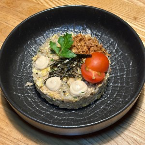 Японский плов с курицей