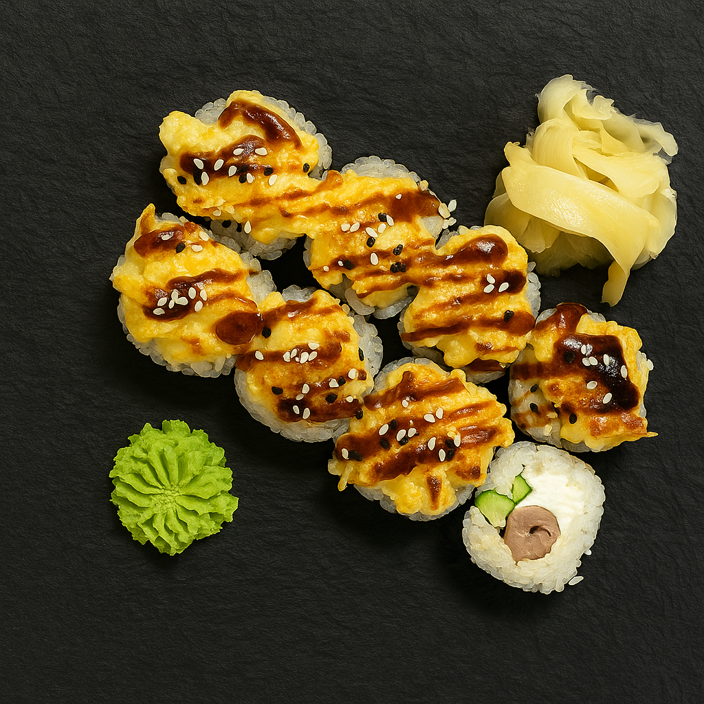 Запечённый с угрём