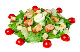 Салат Цезарь с курицей