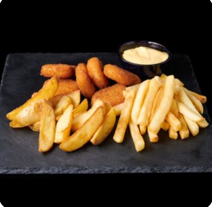 Курочка фри и морс