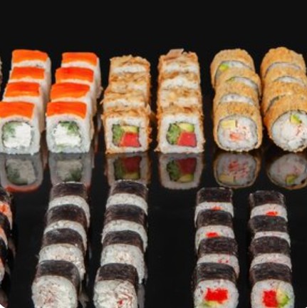 Голодный лосось Luxury сет