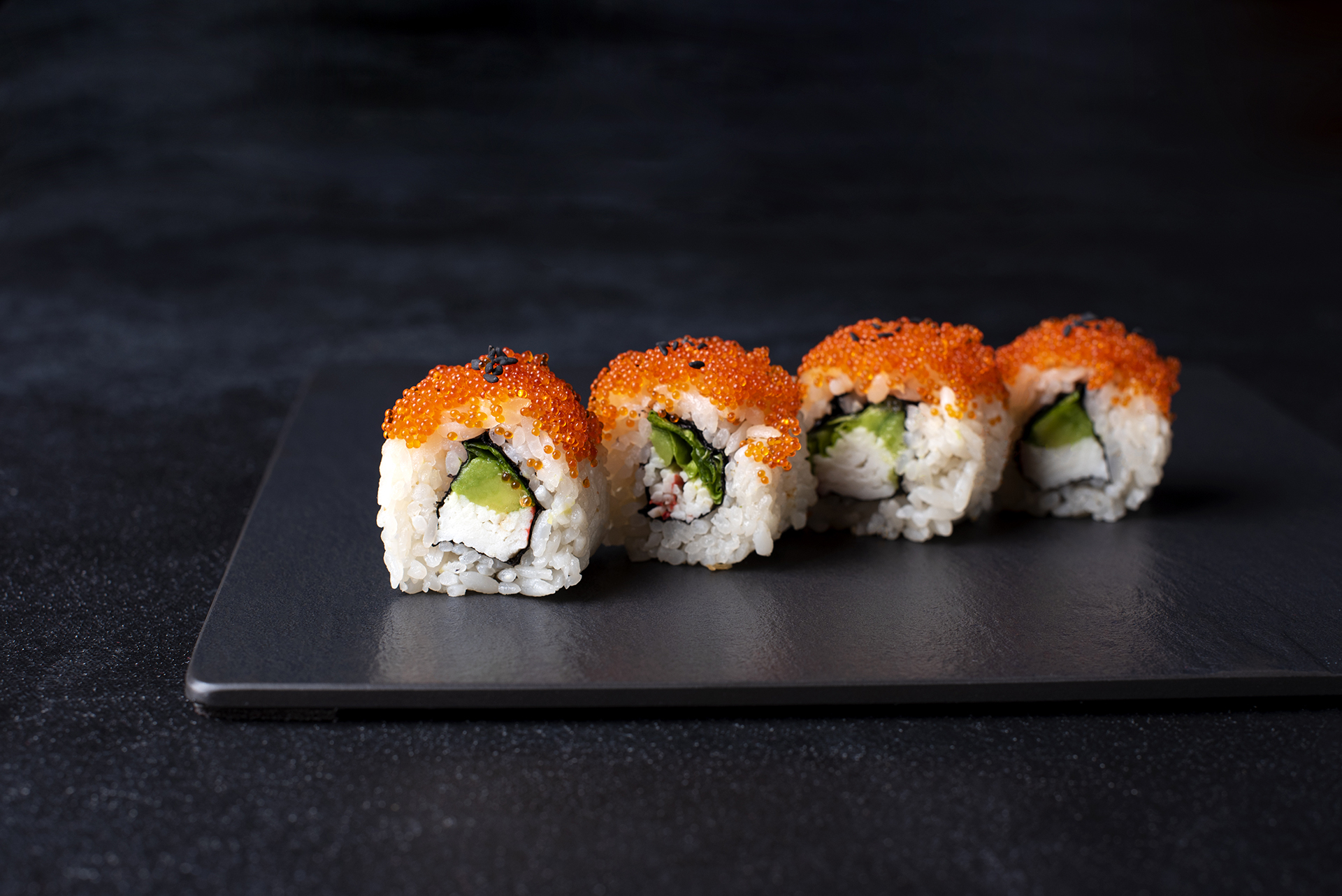 Калифорния с креветкой 4шт.