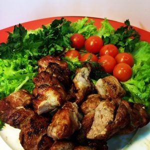 Шашлык из свинины (шейка)