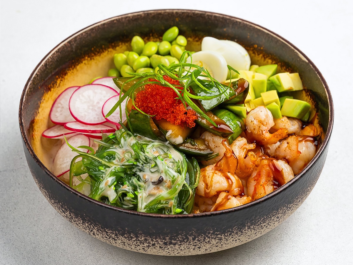 Поке креветка