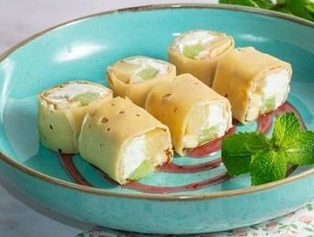 Сладкий ванильный ролл