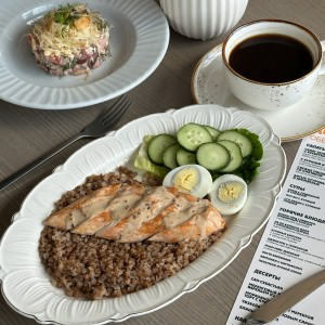 На ПП-Куриное филе с ореховым соусом