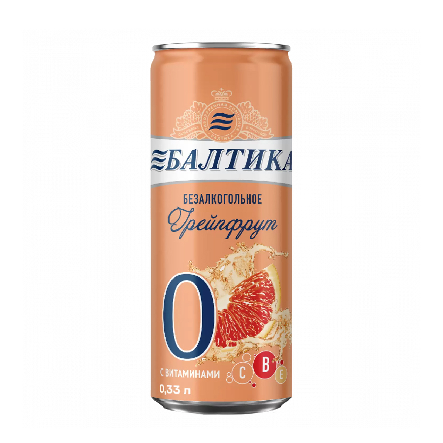 Пиво Балтика №0 грейпфрут