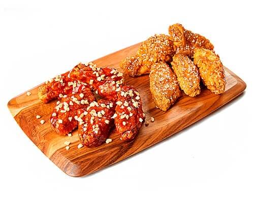 2 вкуса: крылья + Морс 0,5