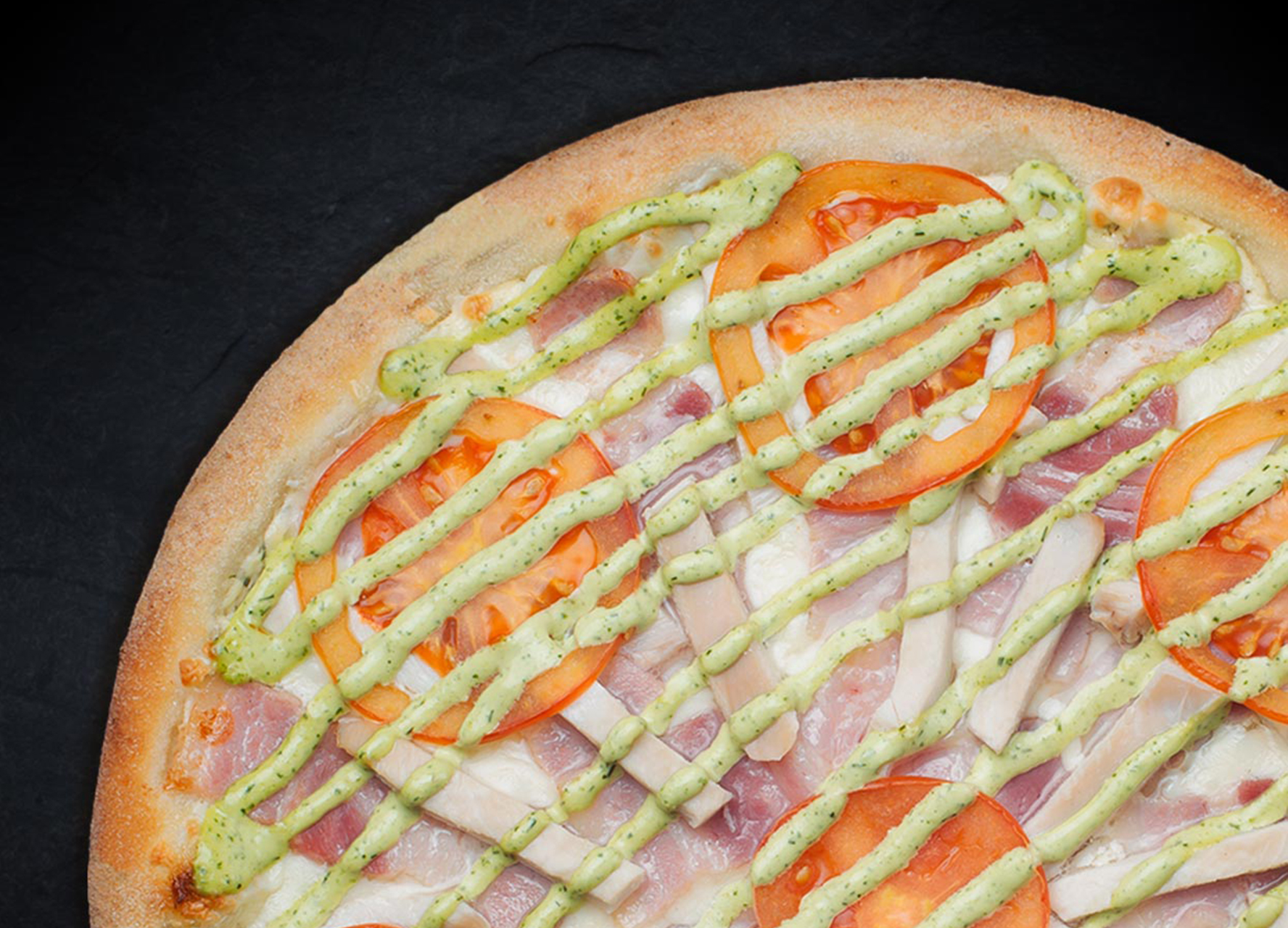 Чикен Ранч 40 см (тонкое тесто)