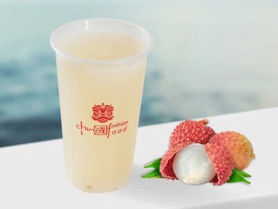 Холодный фруктовый чай с личи