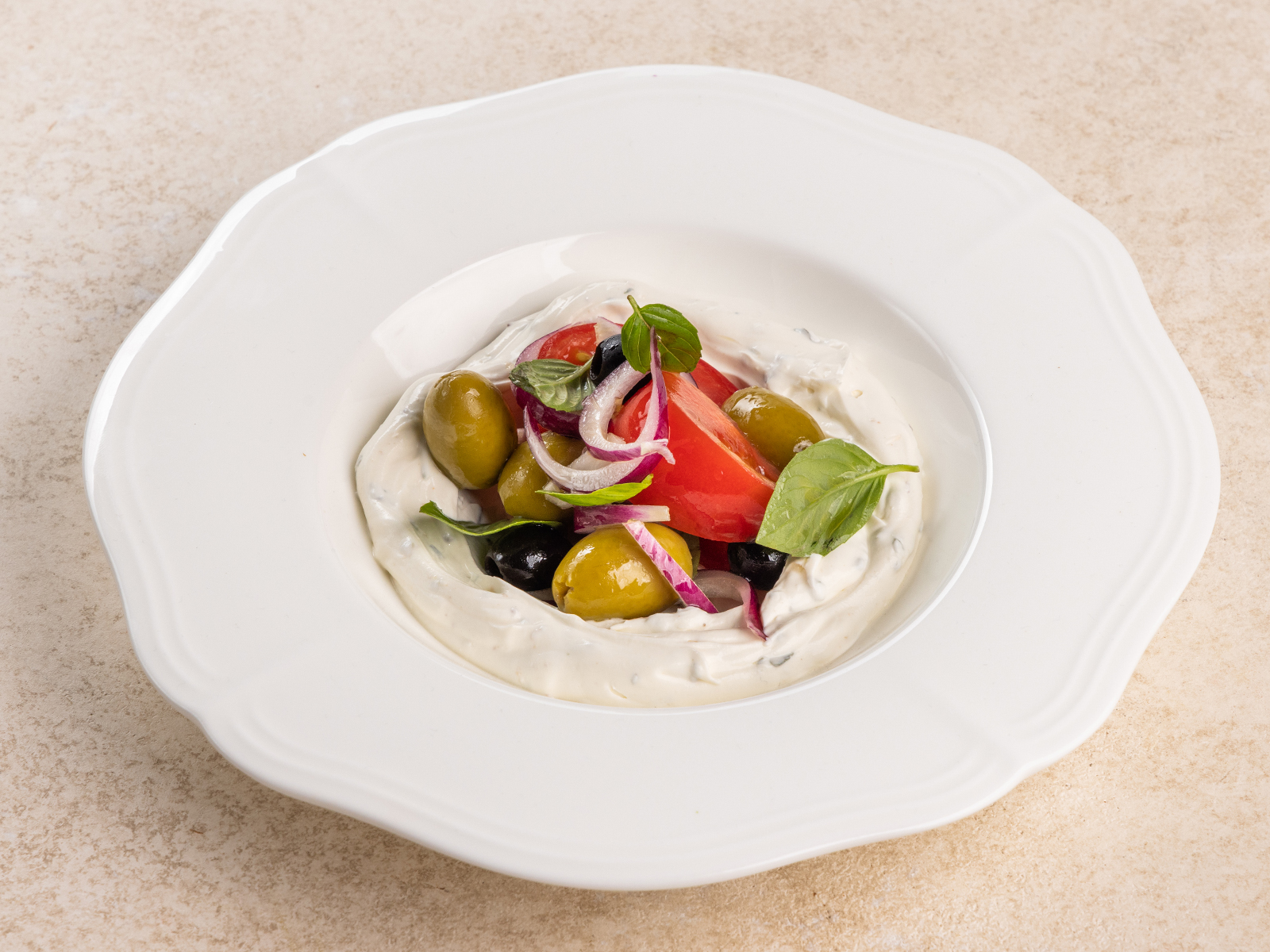 Греческая намазка с оливками