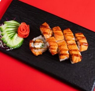 Красный дракон запеченный