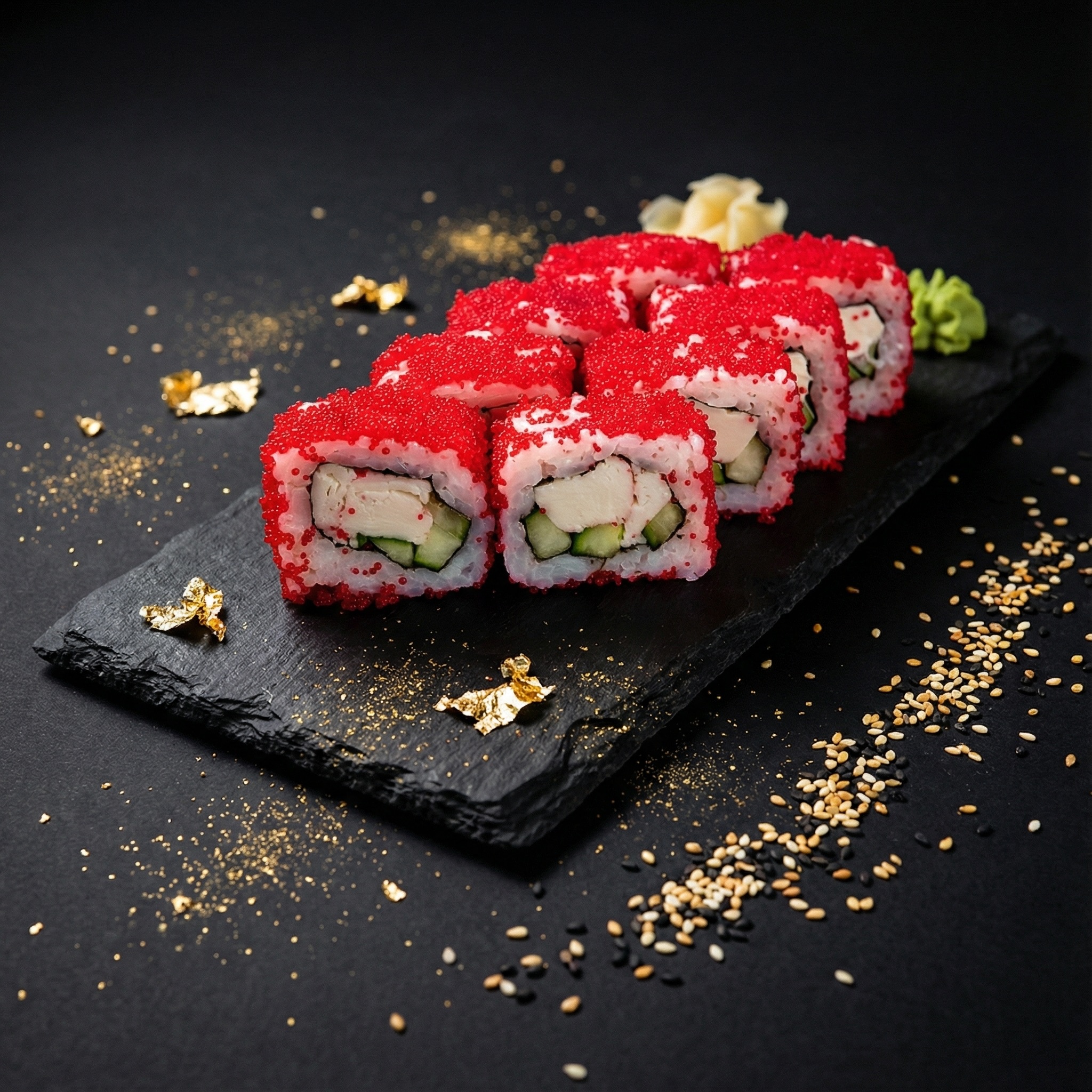 Калифорния с окунем