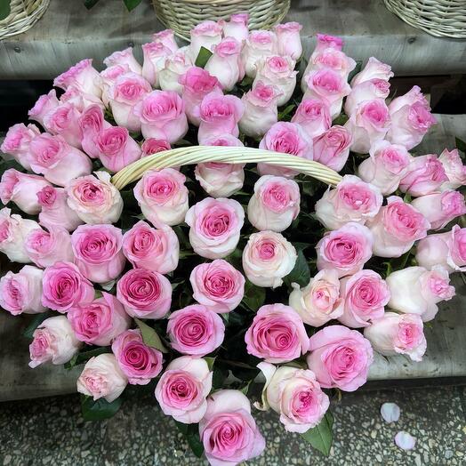 Корзина с цветами 