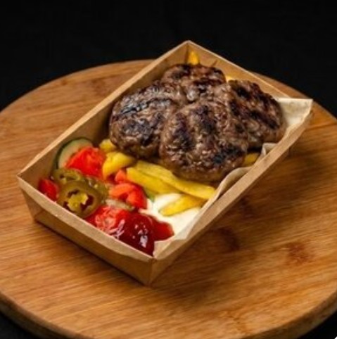 Кёфте с картошкой