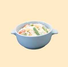 Удон с овощами и курицей