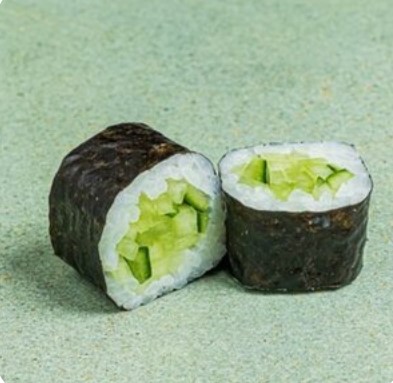 Хосомаки с огурцом