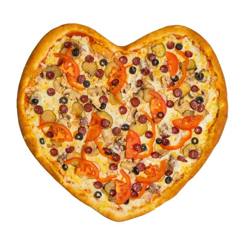 Сердце Дансед пицца 42 см