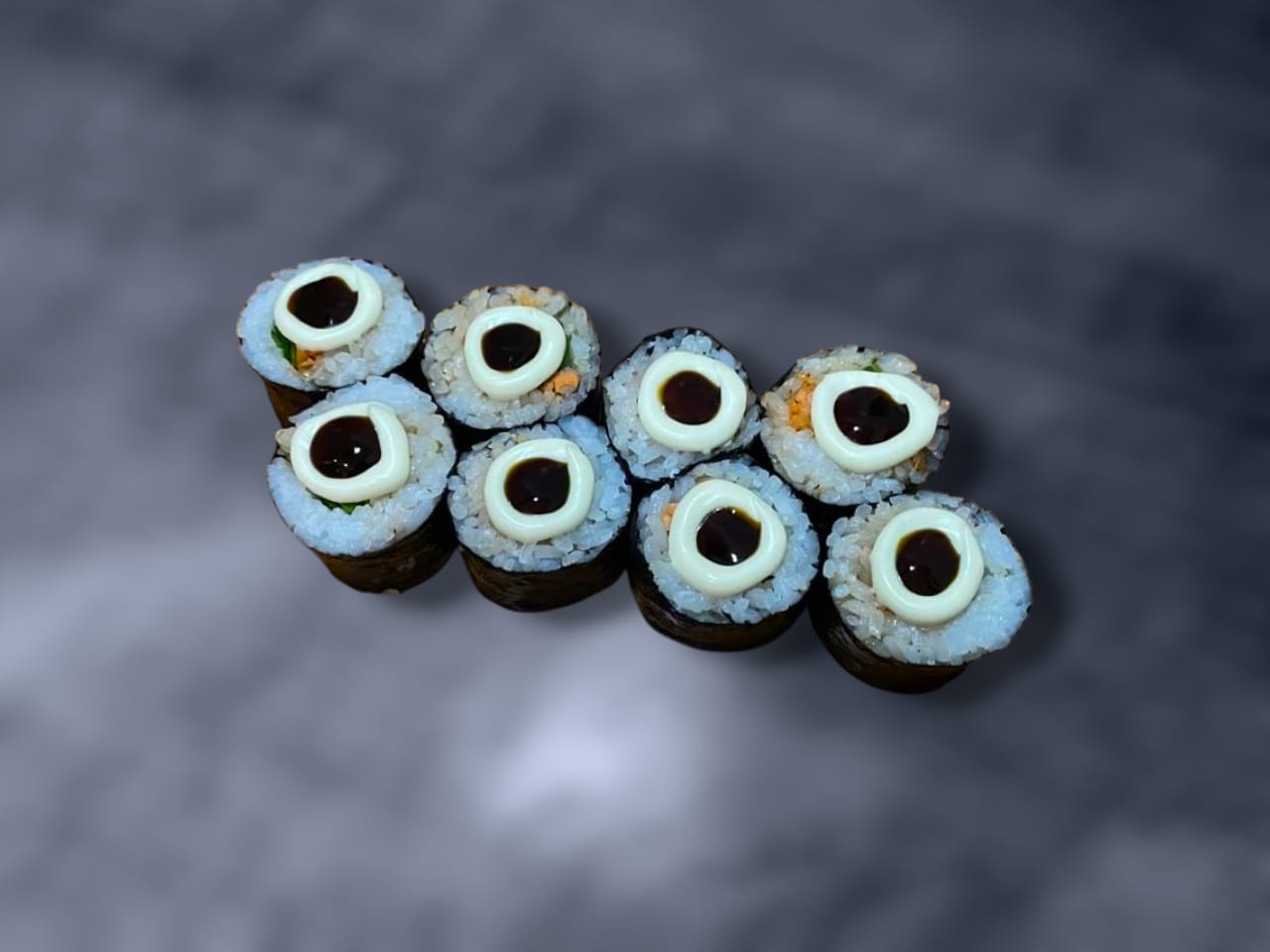 Ролл Жареный лосось