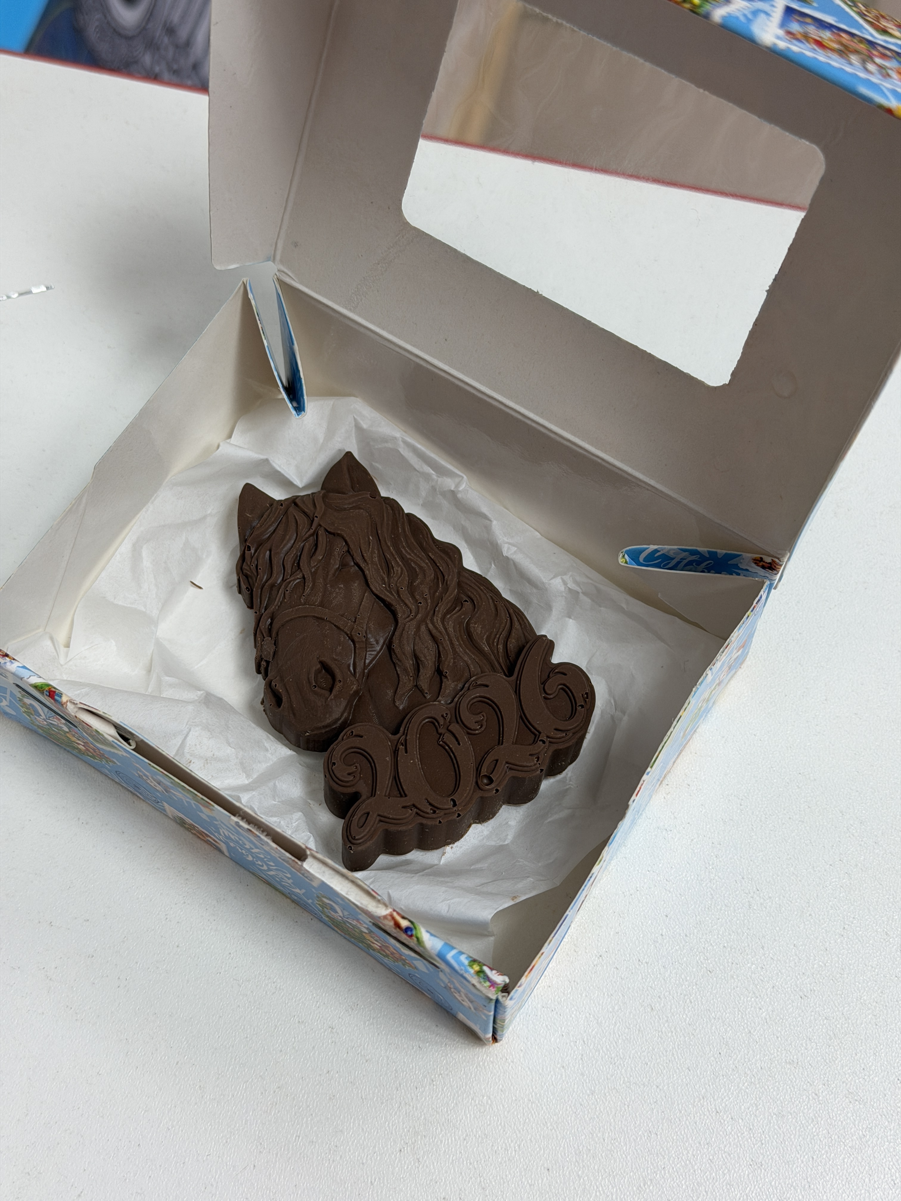 Шоколадка лошадка из бельгийского шоколада 