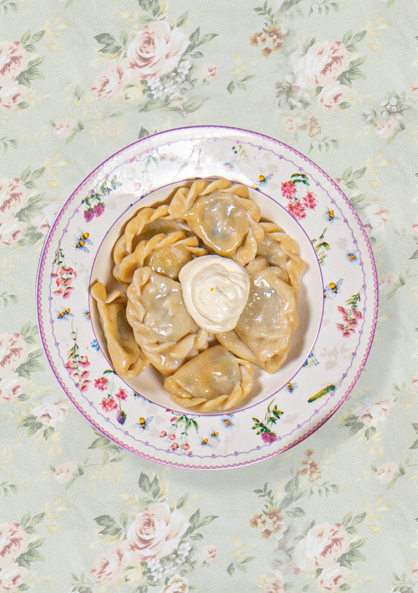 Вареники с картофелем и грибами
