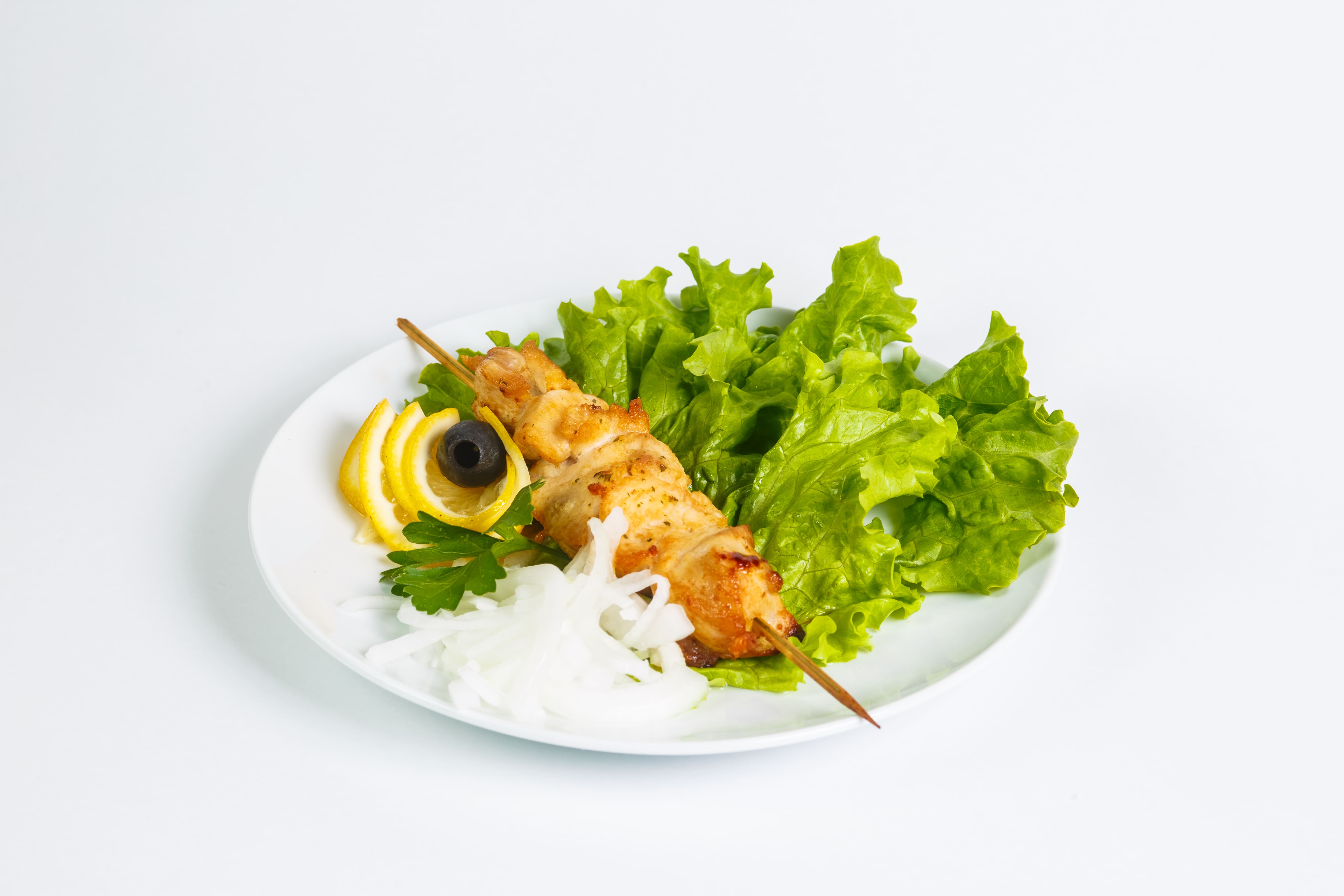 Шашлычок из куриного филе