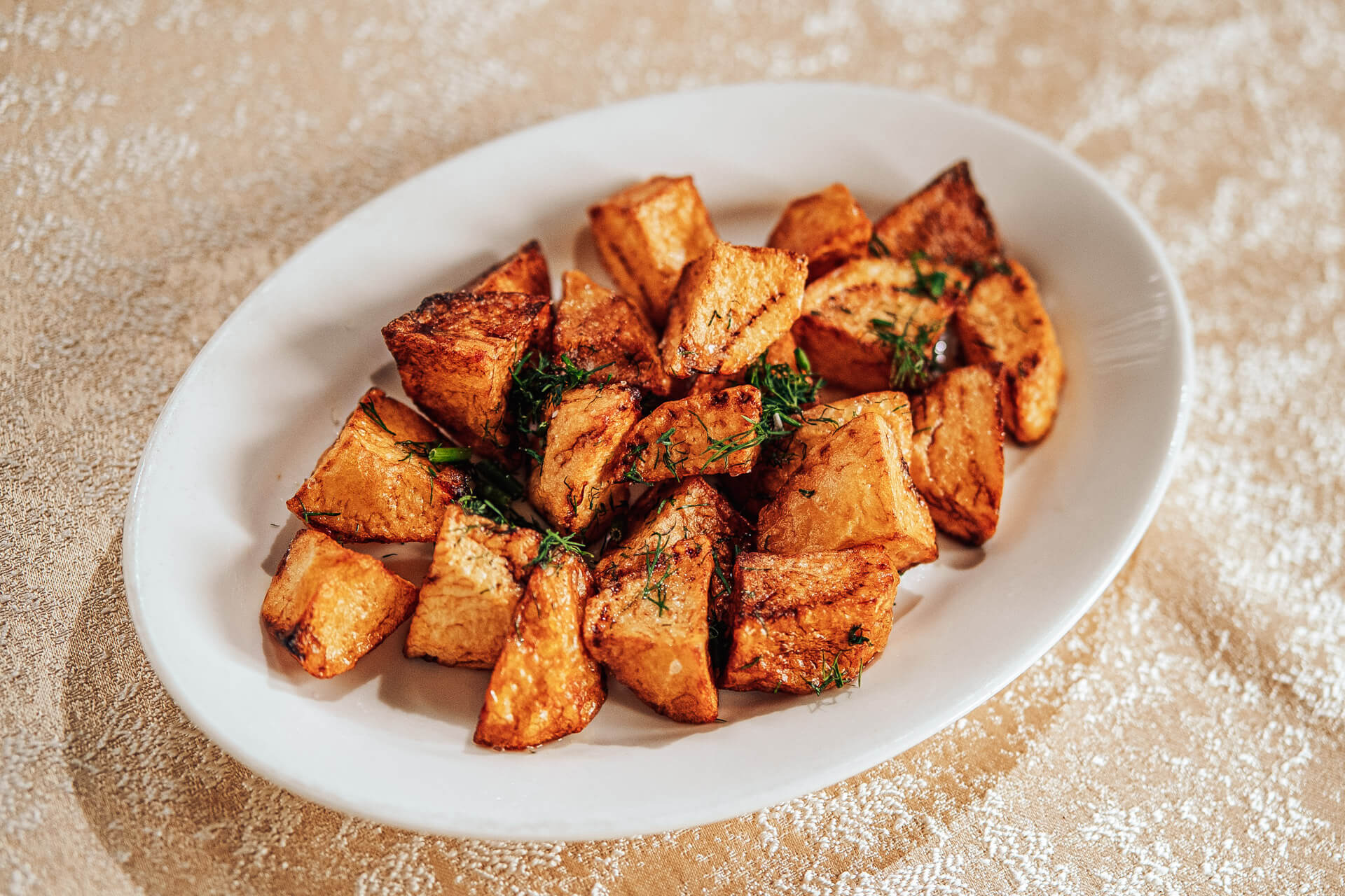 Картофель по-деревенски