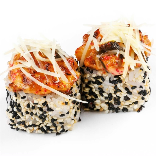 Запеченный ролл с угрем