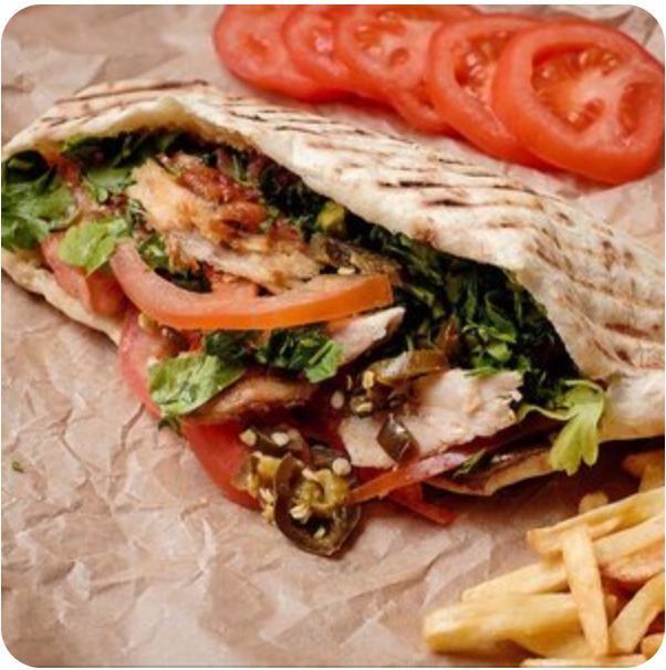 Большой гирос с халапеньо