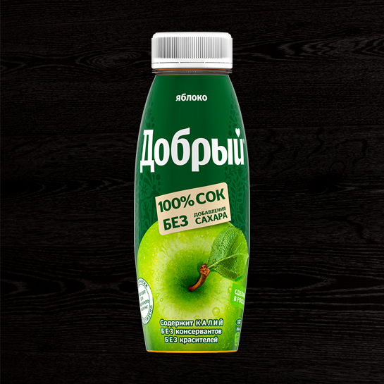 Сок Добрый 0,33 Яблоко