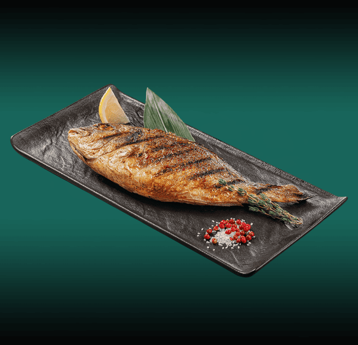 Дорадо на гриле