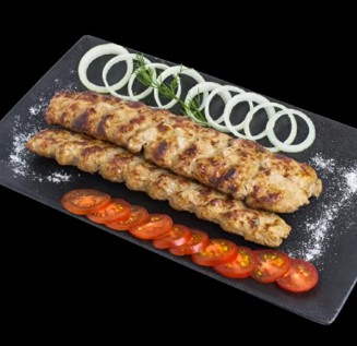 Люля-кебаб из свинины и курицы