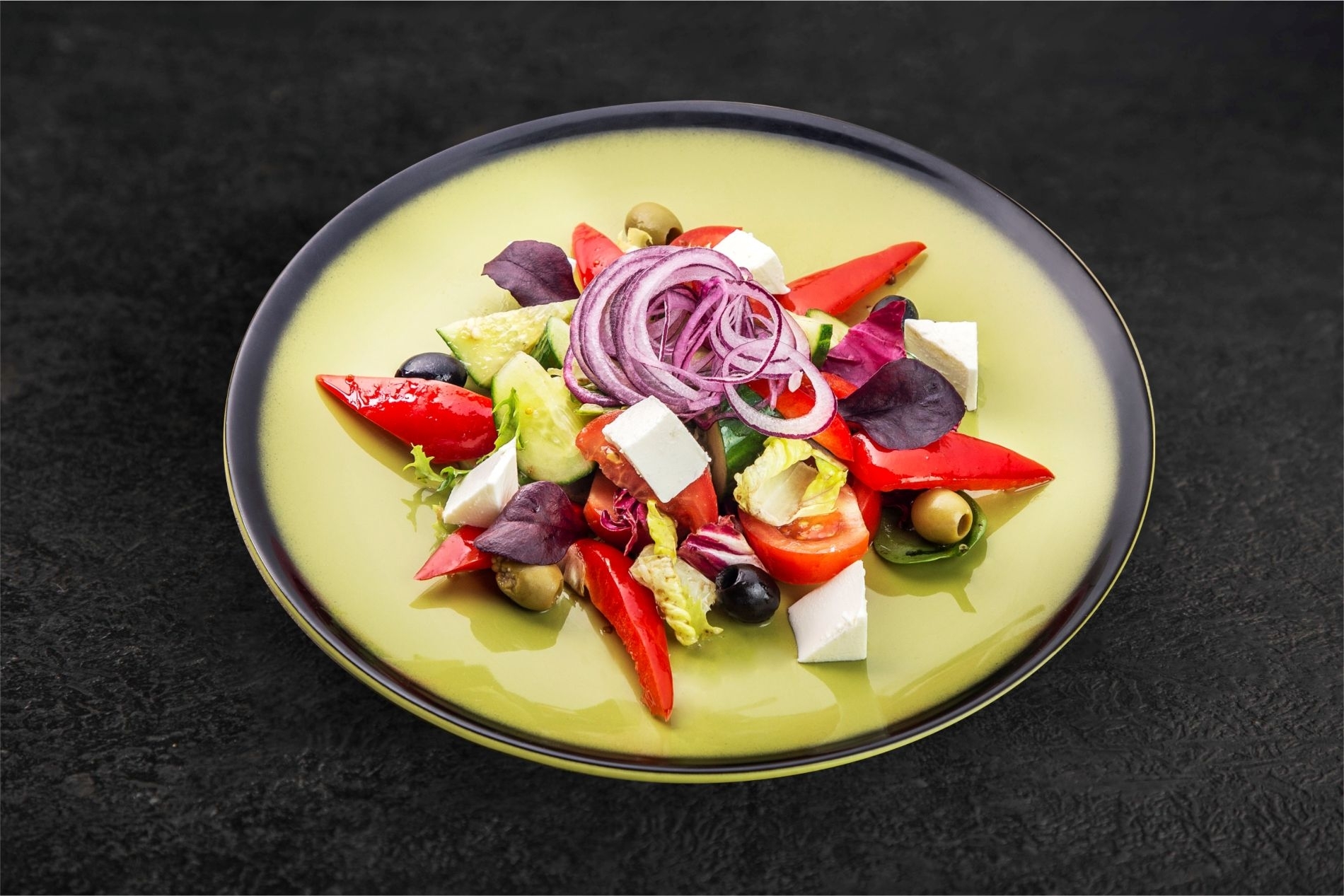 С томатами и фетой