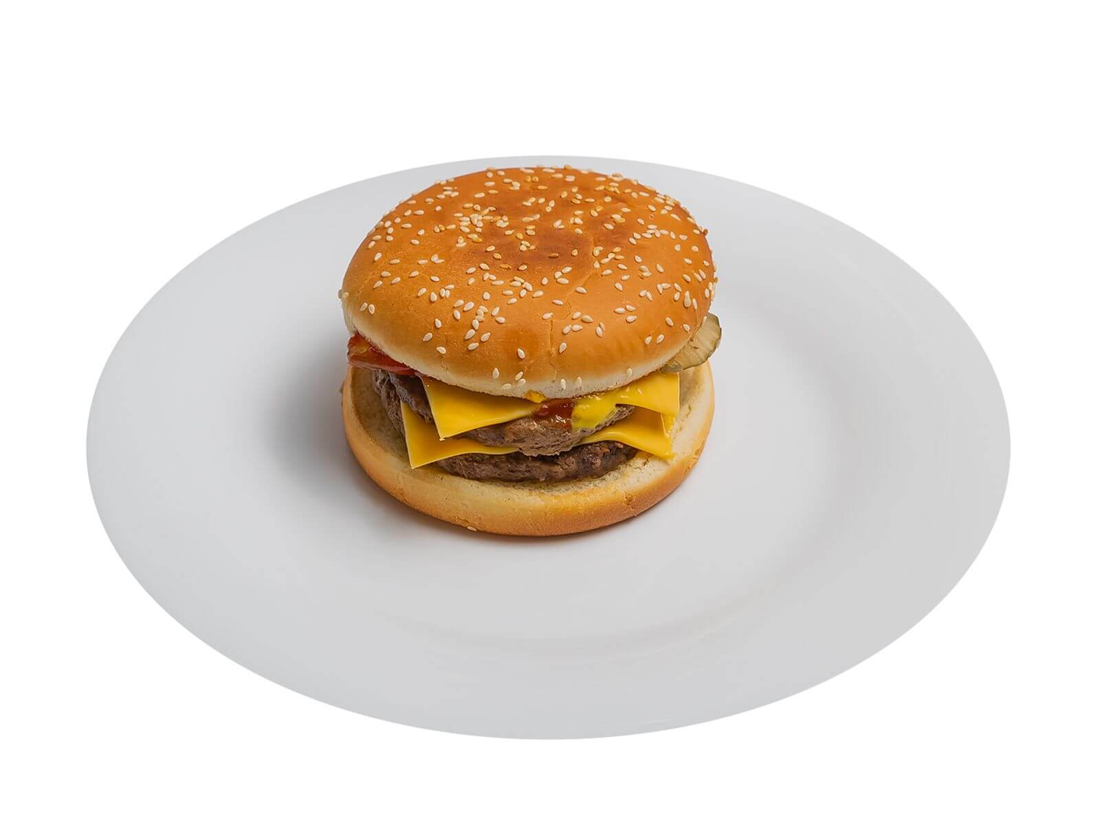 Двойной чизбургер