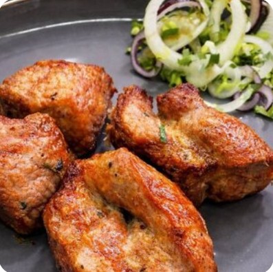 Шашлык из свиной шейки