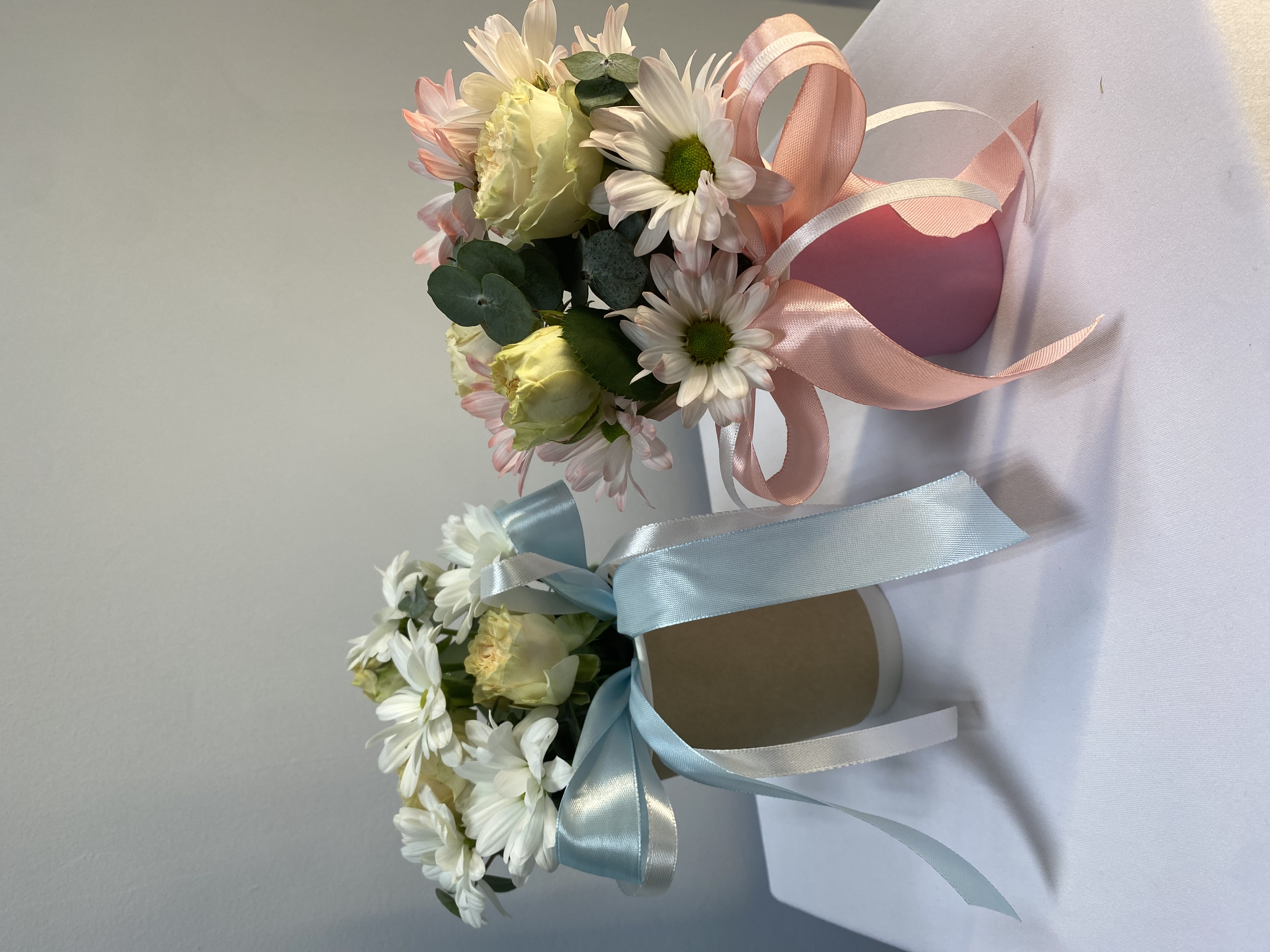 Цветочный комплимент в стаканчике