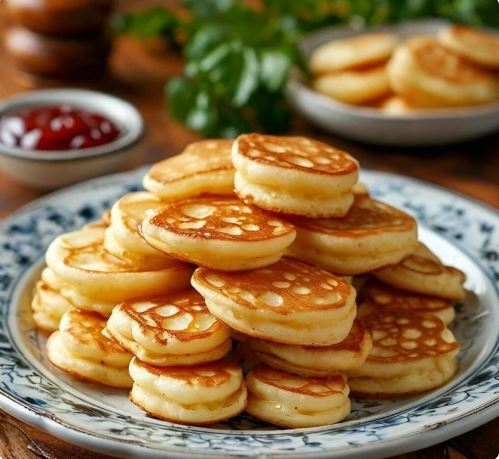 Оладушки со сметаной