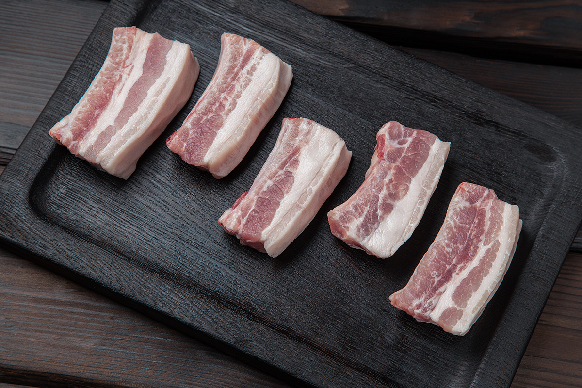 Свиные ребрышки маринованные