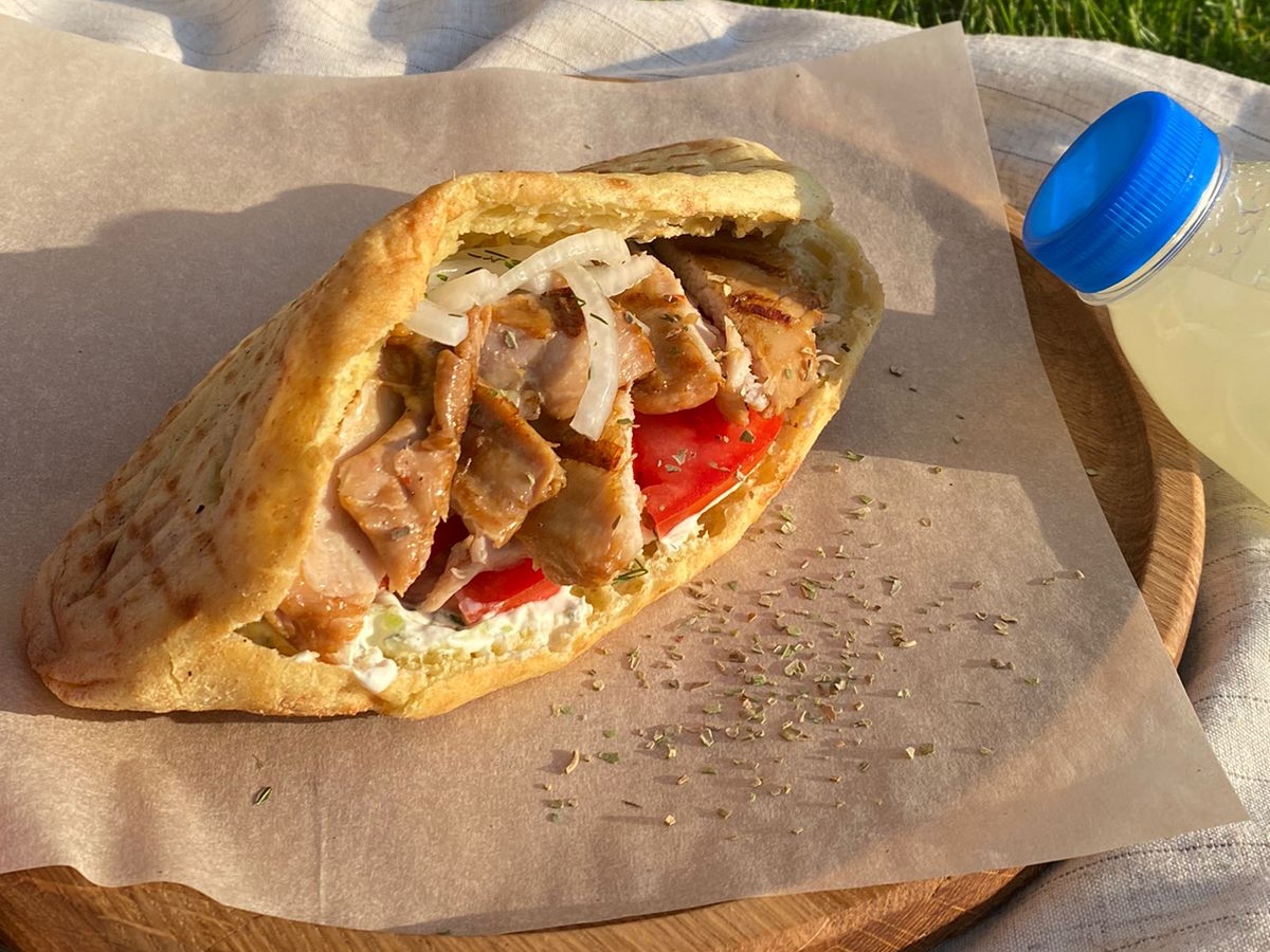 Кипрская пита курица
