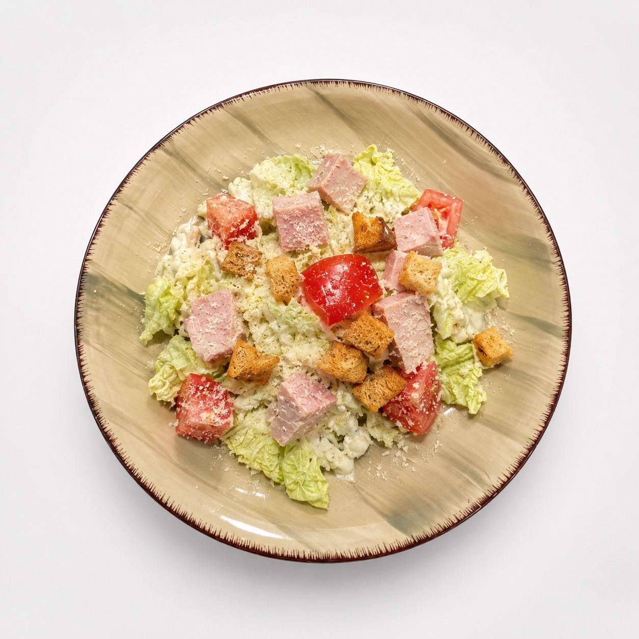 Салат Цезарь с курочкой
