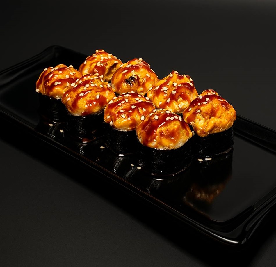 Запечённый ролл с угрём