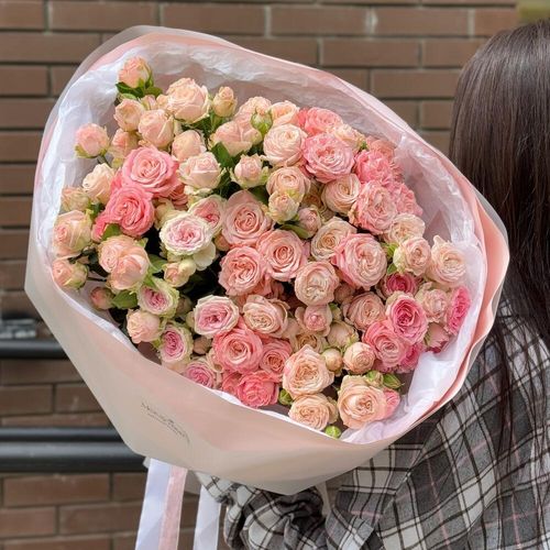 Кустовые розы Микс