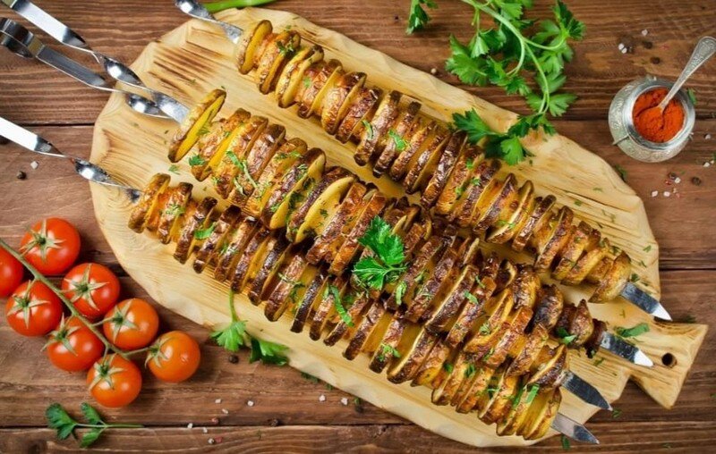 Картофель на сале